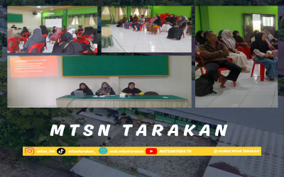 MTs Negeri Tarakan Memberikan Pengarahan Pengambilan Dana PIP kepada Orang Tua Siswa