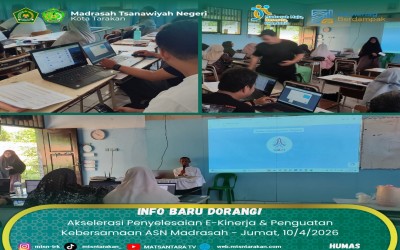 Akselerasi Penyelesaian E-kinerja dan Penguatan Kebersamaan ASN Madrasah
